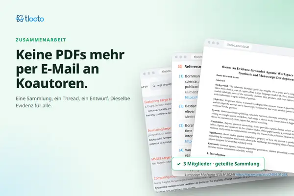 Schluss mit PDFs per E-Mail an Koautoren: geteilte Sammlungen und Threads